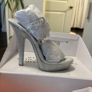 The shoe fairy body building heels